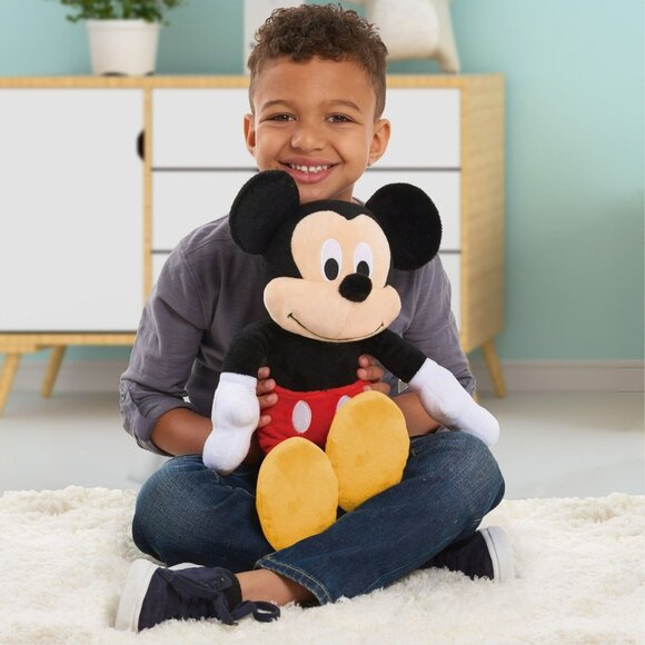 Disney Other - Disney Mickey Mouse 19" Plush Toy Stuffed Animal Just Play Age 2+ Unisex NWT